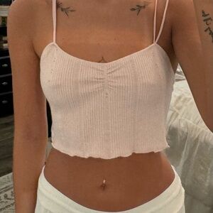 Light pink urban tank